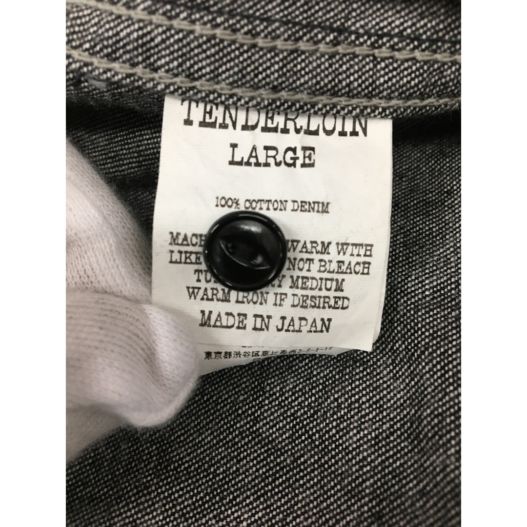 TENDERLOIN - TENDERLOIN BASEBALL SHT DENIM テンダーロイン TENDERLOIN - TENDERLOIN BASEBALL SHT DENIM テンダーロイン
