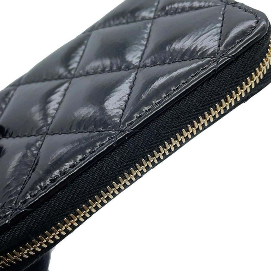 CHANEL - シャネル コインケース マトラッセ ココマーク ジップ CHANEL - シャネル コインケース マトラッセ ココマーク ジップ