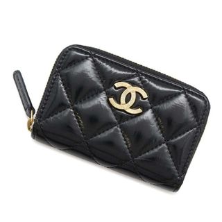 CHANEL - シャネル コインケース マトラッセ ココマーク ジップ CHANEL - シャネル コインケース マトラッセ ココマーク ジップ