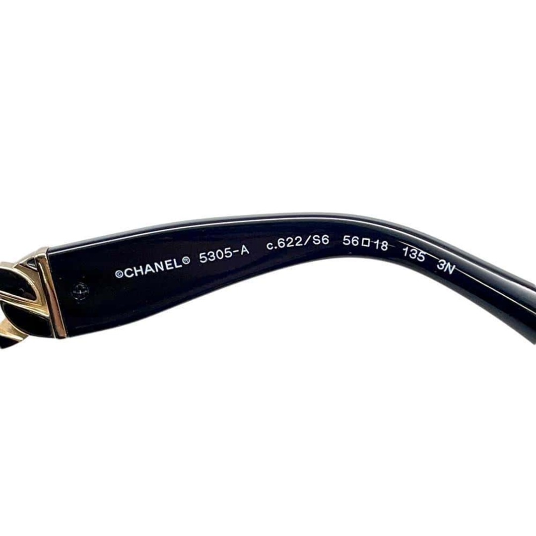 CHANEL - シャネル サングラス ココマーク チェーンモチーフ CHANEL - シャネル サングラス ココマーク チェーンモチーフ