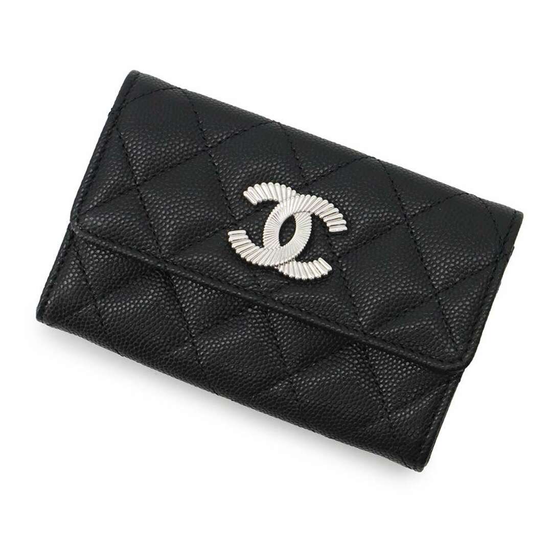 CHANEL - シャネル カードケース マトラッセ ココマーク CHANEL - シャネル カードケース マトラッセ ココマーク