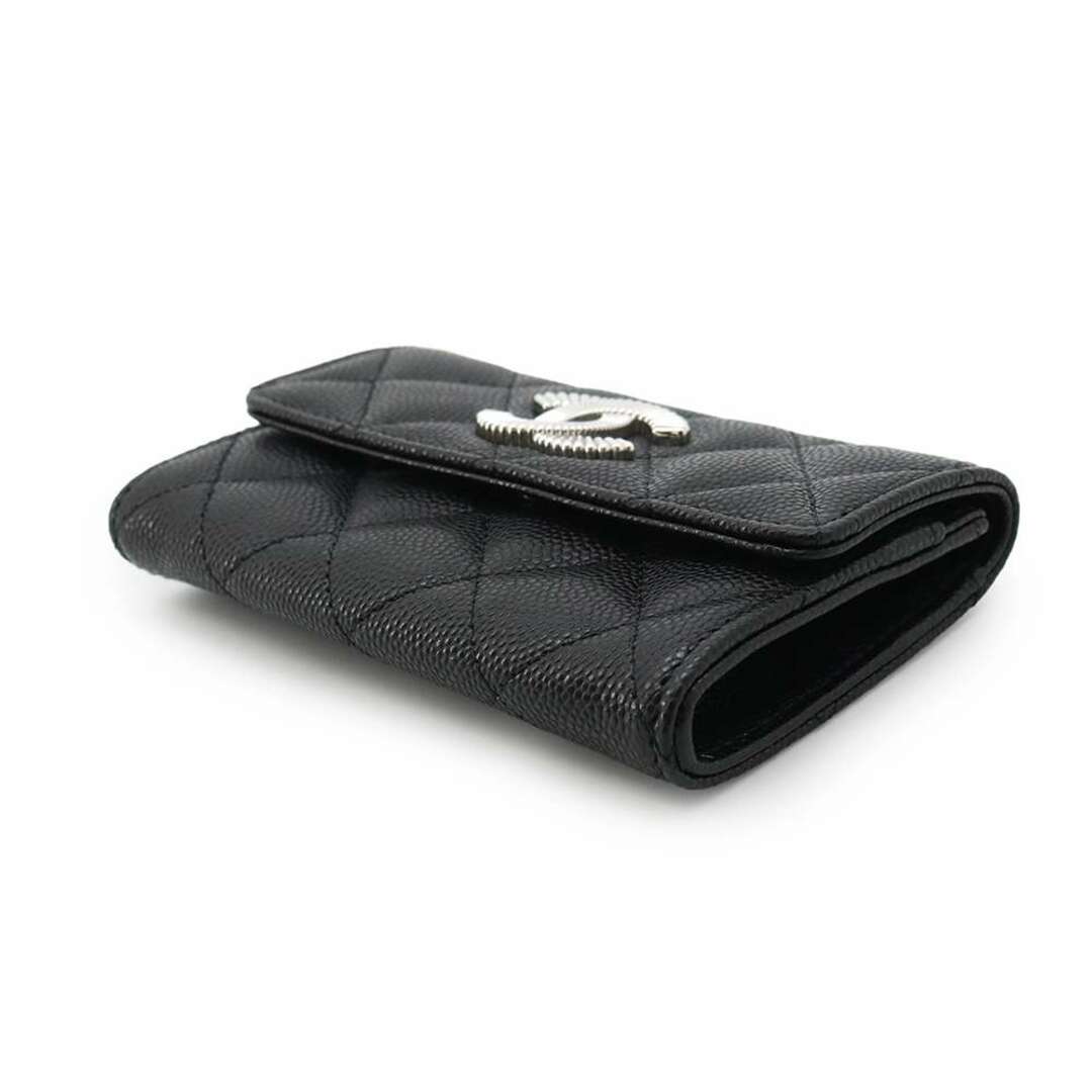 CHANEL - シャネル カードケース マトラッセ ココマーク CHANEL - シャネル カードケース マトラッセ ココマーク