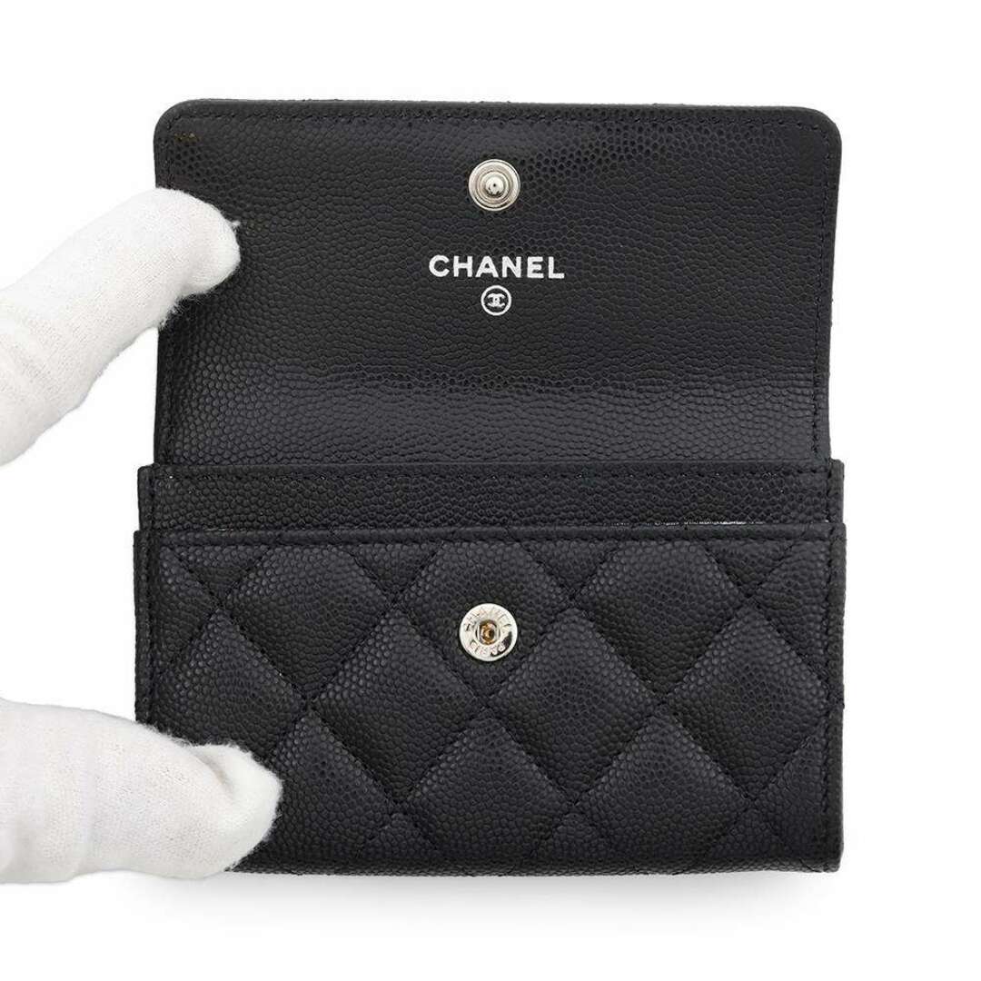 CHANEL - シャネル カードケース マトラッセ ココマーク CHANEL - シャネル カードケース マトラッセ ココマーク