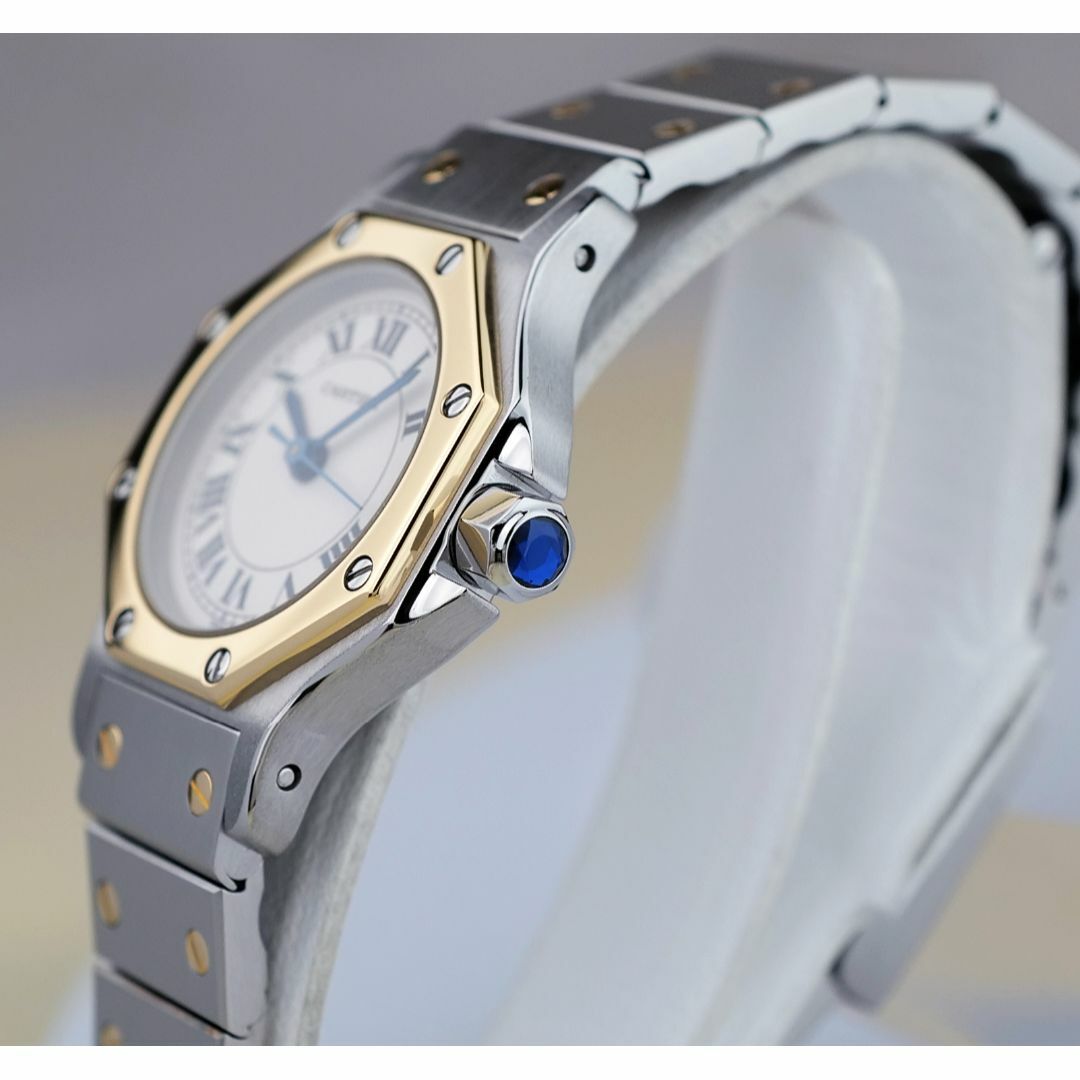 Cartier - 美品 カルティエ サントス オクタゴン コンビ Cartier - 美品 カルティエ サントス オクタゴン コンビ