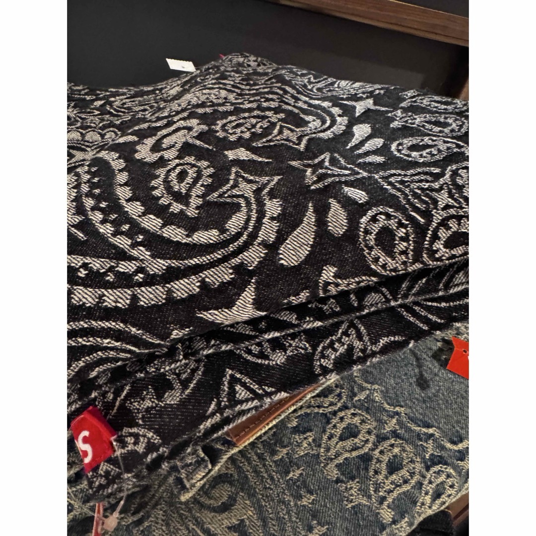 Supreme - Supreme Bandana Jacquard Baggy Jean 黒34の通販 by Supreme - Supreme Bandana Jacquard Baggy Jean 黒34の通販 by