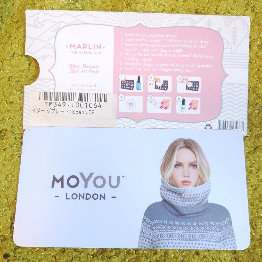 Moyou London スタンピングネイルプレート SCANDI 09の通販 by Moyou London スタンピングネイルプレート SCANDI 09の通販 by