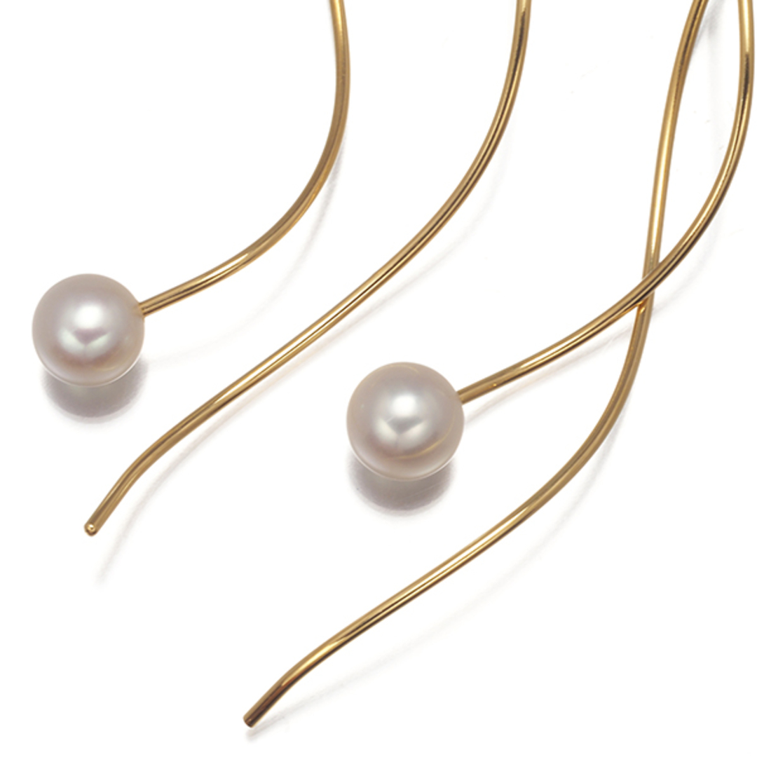 TASAKI - TASAKI タサキ ピアス パール 真珠 5.5mm/5.7mm フック TASAKI - TASAKI タサキ ピアス パール 真珠 5.5mm/5.7mm フック