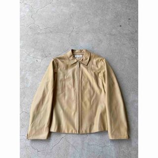古着 ビンテージ 70s レザー ロング ジャケット エコファー 美品 古着 ビンテージ 70s レザー ロング ジャケット エコファー 美品