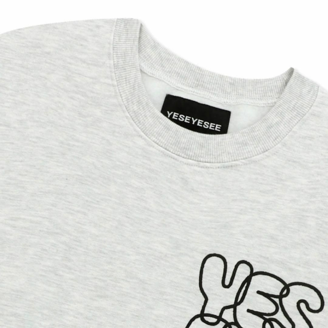 yeseyesee スウェット ライトグレー XL 寺西拓人着用の通販 by N yeseyesee スウェット ライトグレー XL 寺西拓人着用の通販 by N
