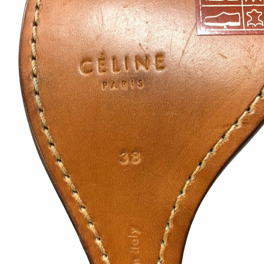CELINE - セリーヌ サンダル オープントゥ ウェッジソール CELINE - セリーヌ サンダル オープントゥ ウェッジソール