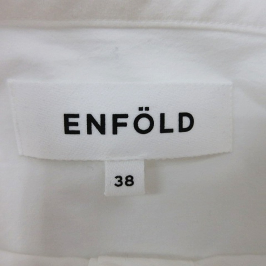 ENFOLD - エンフォルド 23AW ヘキサゴン シャツ 長袖 38 ENFOLD - エンフォルド 23AW ヘキサゴン シャツ 長袖 38