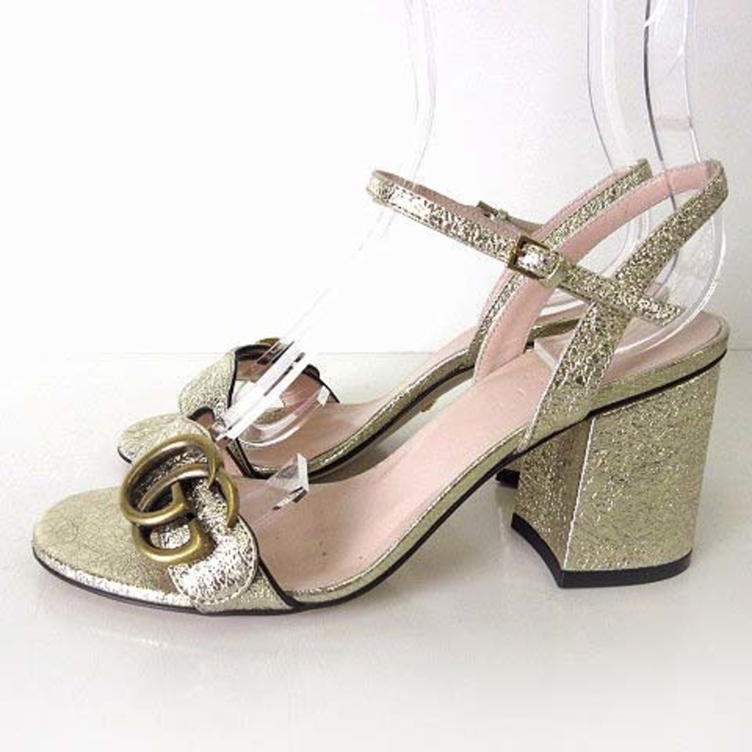 GUCCI - グッチ サンダル ストラップ GG マーモント 35.5 GUCCI - グッチ サンダル ストラップ GG マーモント 35.5