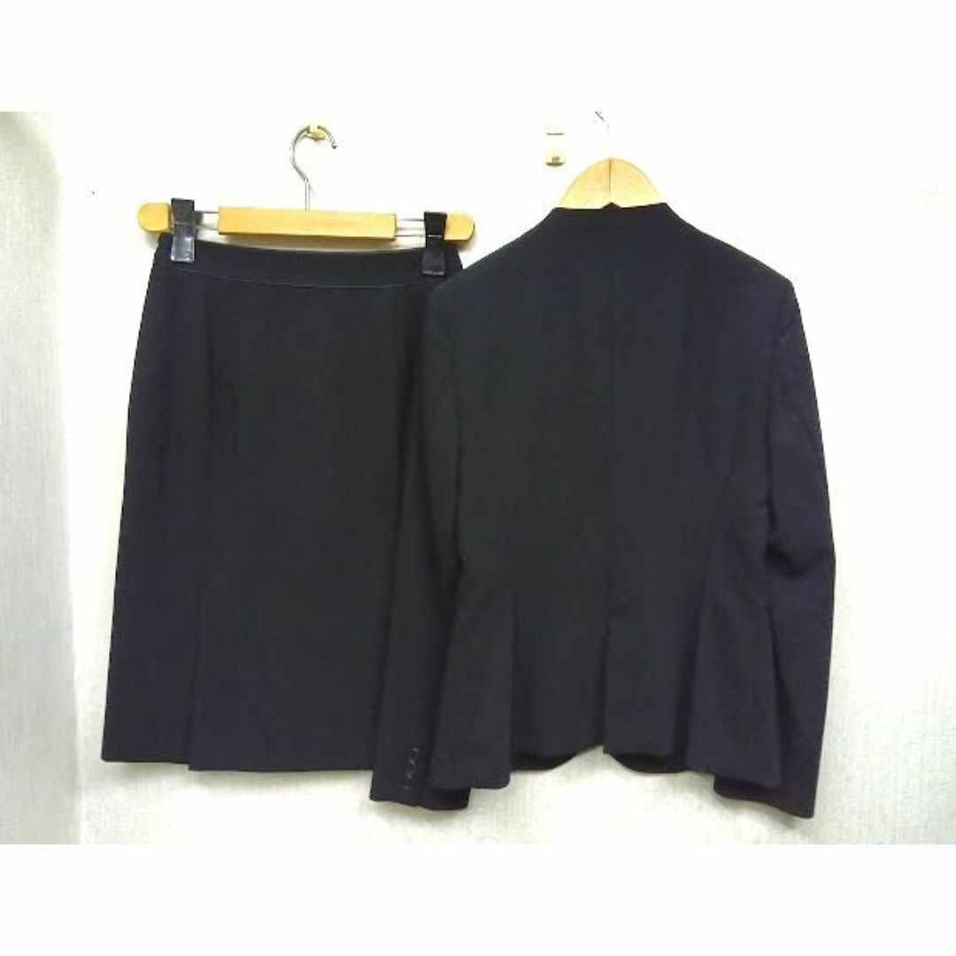 INDIVI - 美品☆INDIVI /インディヴィ ◎黒 ノーカラー スカート INDIVI - 美品☆INDIVI /インディヴィ ◎黒 ノーカラー スカート
