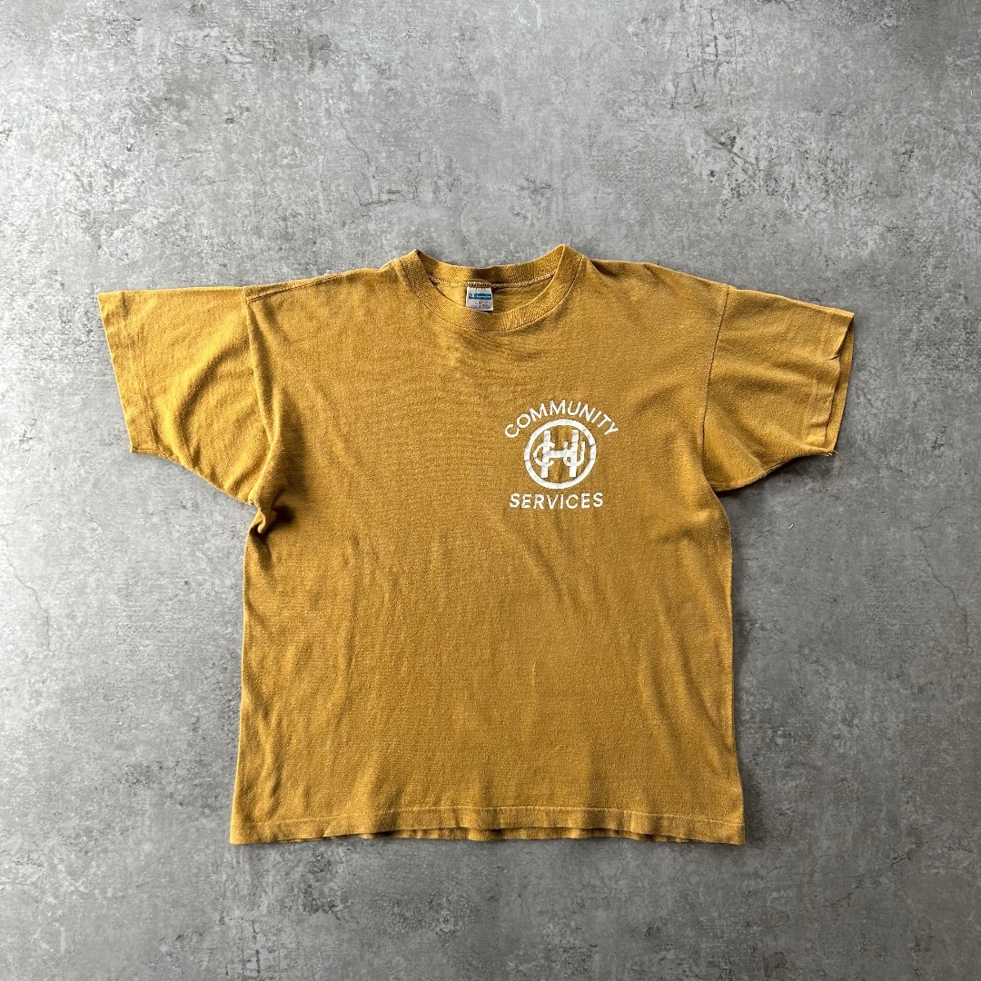 Champion - 70s チャンピオン ヴィンテージtシャツ USA製 L Champion - 70s チャンピオン ヴィンテージtシャツ USA製 L