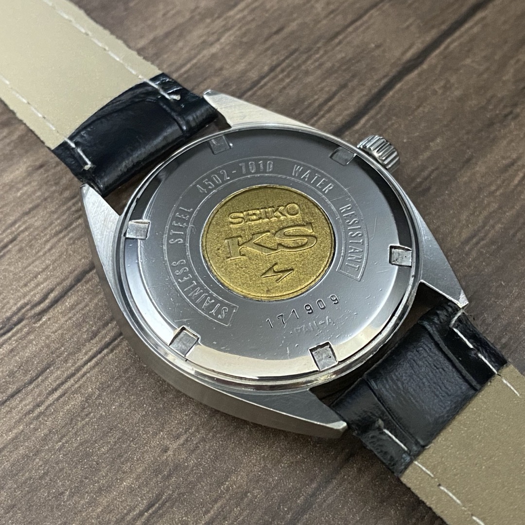 SEIKO - OH済み SEIKO KS KingSeiko 1971年製 4502-7010の通販 SEIKO - OH済み SEIKO KS KingSeiko 1971年製 4502-7010の通販