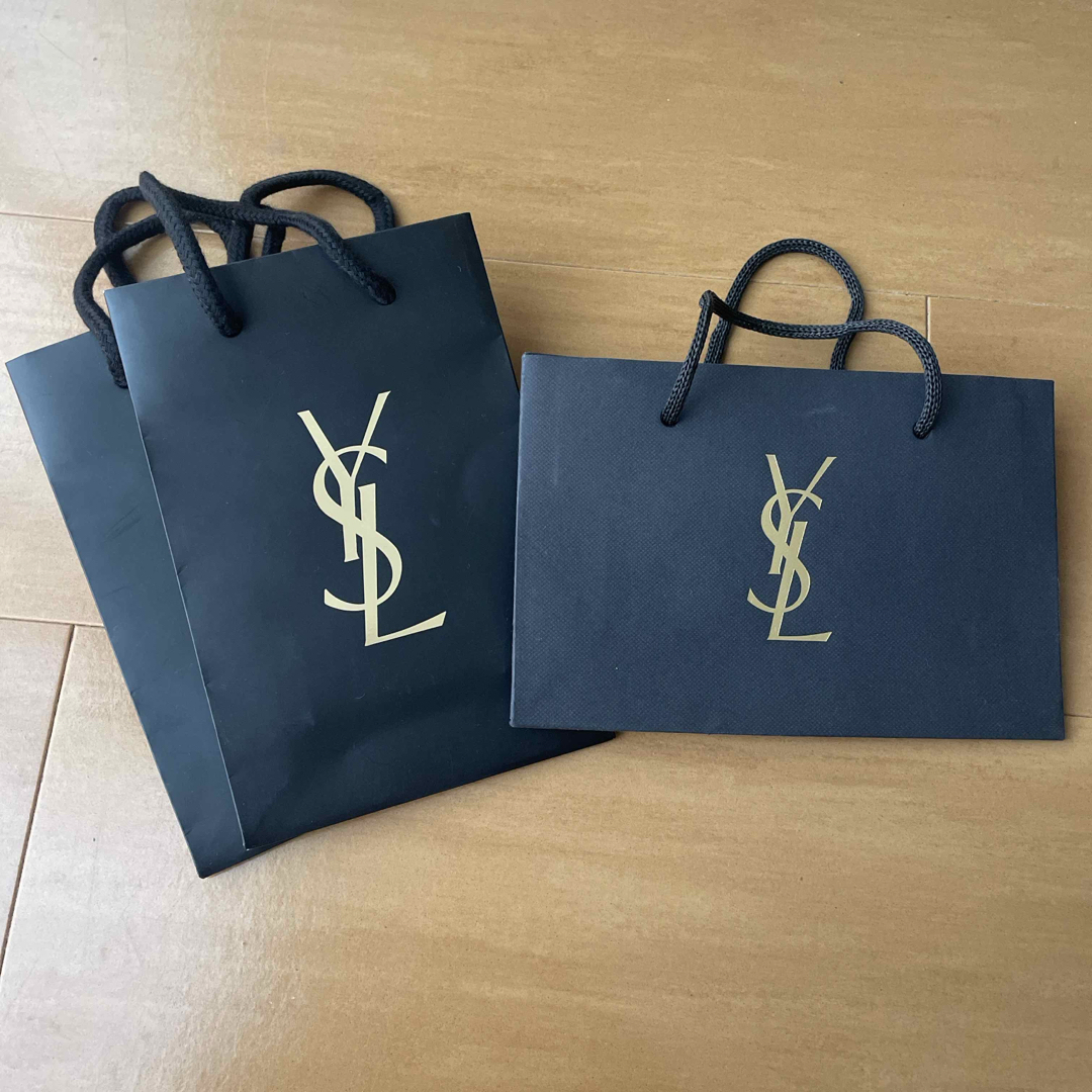 Yves Saint Laurent Beaute(イヴサンローランボーテ)のYSL イブ・サンローラン ショッパー3点 レディースのバッグ(ショップ袋)の商品写真