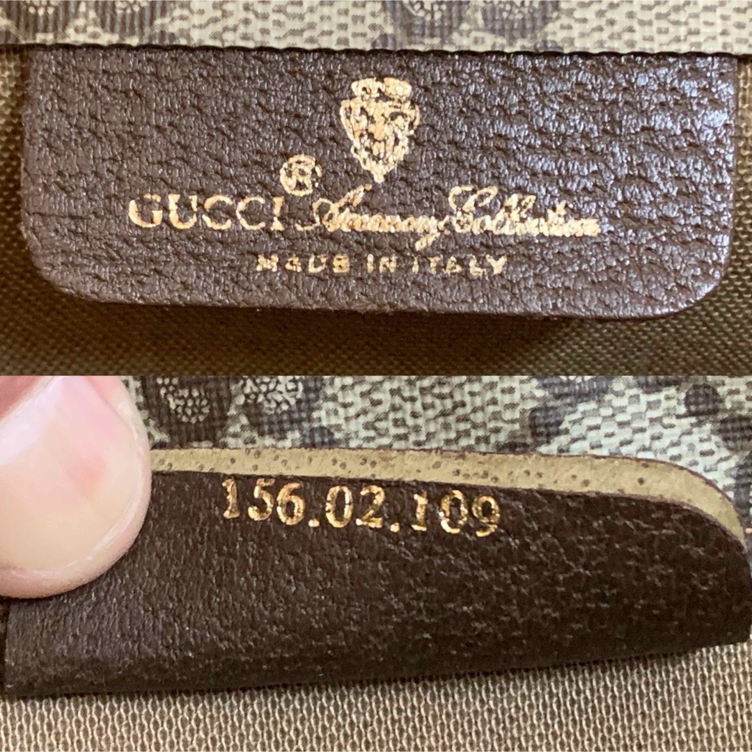 GUCCI - OLD GUCCI Accessory Collection GG柄トートバッグの GUCCI - OLD GUCCI Accessory Collection GG柄トートバッグの