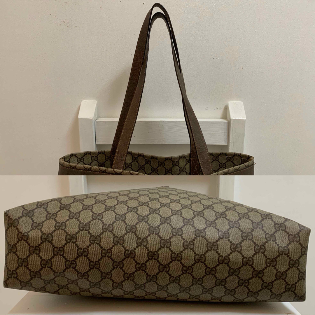 GUCCI - OLD GUCCI Accessory Collection GG柄トートバッグの GUCCI - OLD GUCCI Accessory Collection GG柄トートバッグの