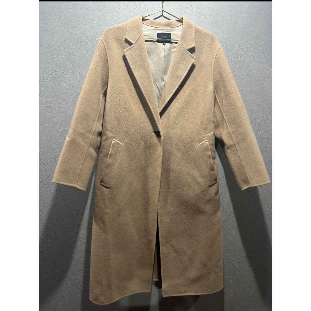 23区 - 美品☆23区☆ウールリバー40サイズ 定価7万円ロング 23区 - 美品☆23区☆ウールリバー40サイズ 定価7万円ロング