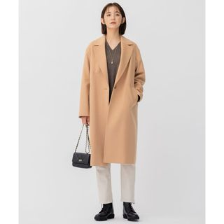 23区 - 23区ウールカシミヤビーバー チェスターコート40の通販 23区 - 23区ウールカシミヤビーバー チェスターコート40の通販