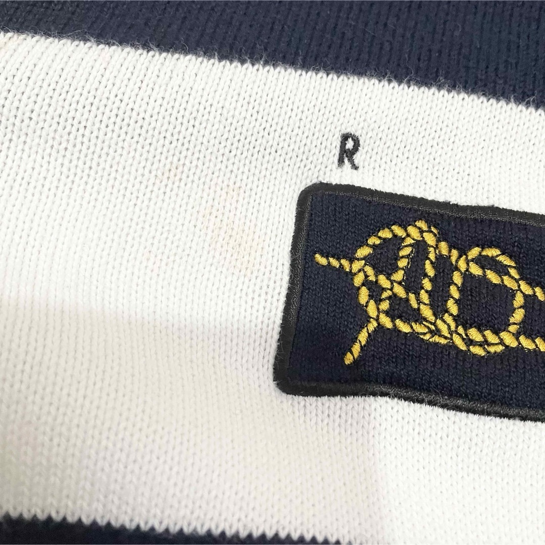 Dunhill - サイズM ダンヒル 長袖コットンニット 黒 白 刺繍 Dunhill - サイズM ダンヒル 長袖コットンニット 黒 白 刺繍