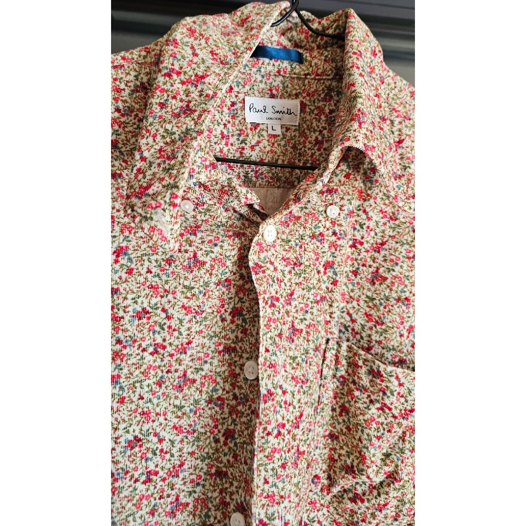 Paul Smith - Paul Smith 花柄 長袖シャツ L ポールスミスの通販 Paul Smith - Paul Smith 花柄 長袖シャツ L ポールスミスの通販