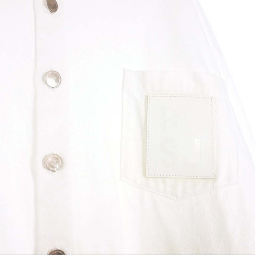 RAF SIMONS - RAF SIMONS 22SS BIG FIT DENIM SHIRT S 白の通販 RAF SIMONS - RAF SIMONS 22SS BIG FIT DENIM SHIRT S 白の通販