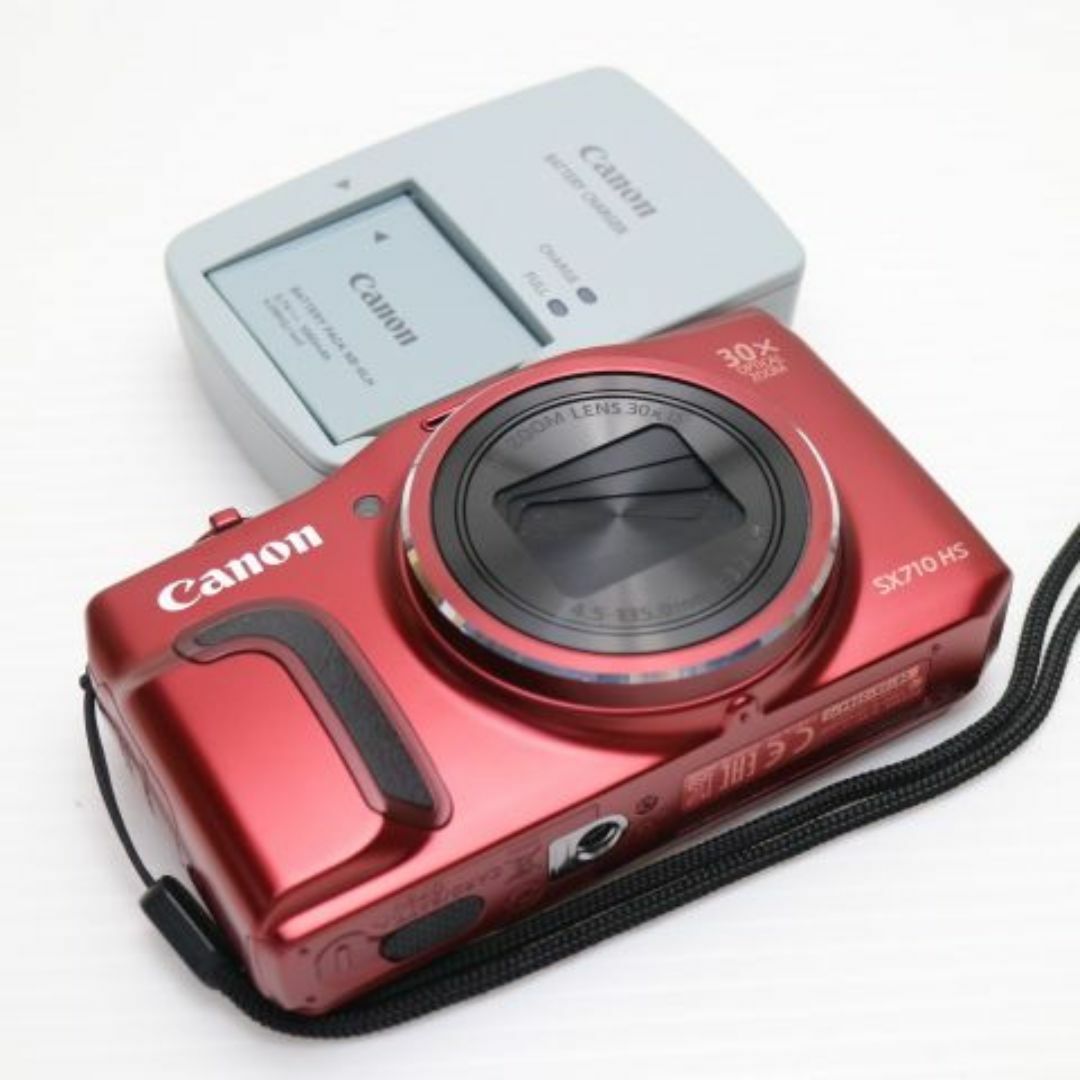 Canon - 超美品 PowerShot SX710 HS レッド M000の通販 by Canon - 超美品 PowerShot SX710 HS レッド M000の通販 by