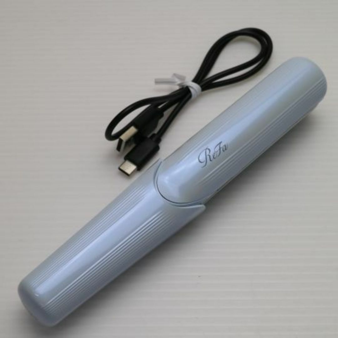 ReFa - 新品同様 RE-AS02A ReFa FINGER IRON ST ホワイト M000の ReFa - 新品同様 RE-AS02A ReFa FINGER IRON ST ホワイト M000の