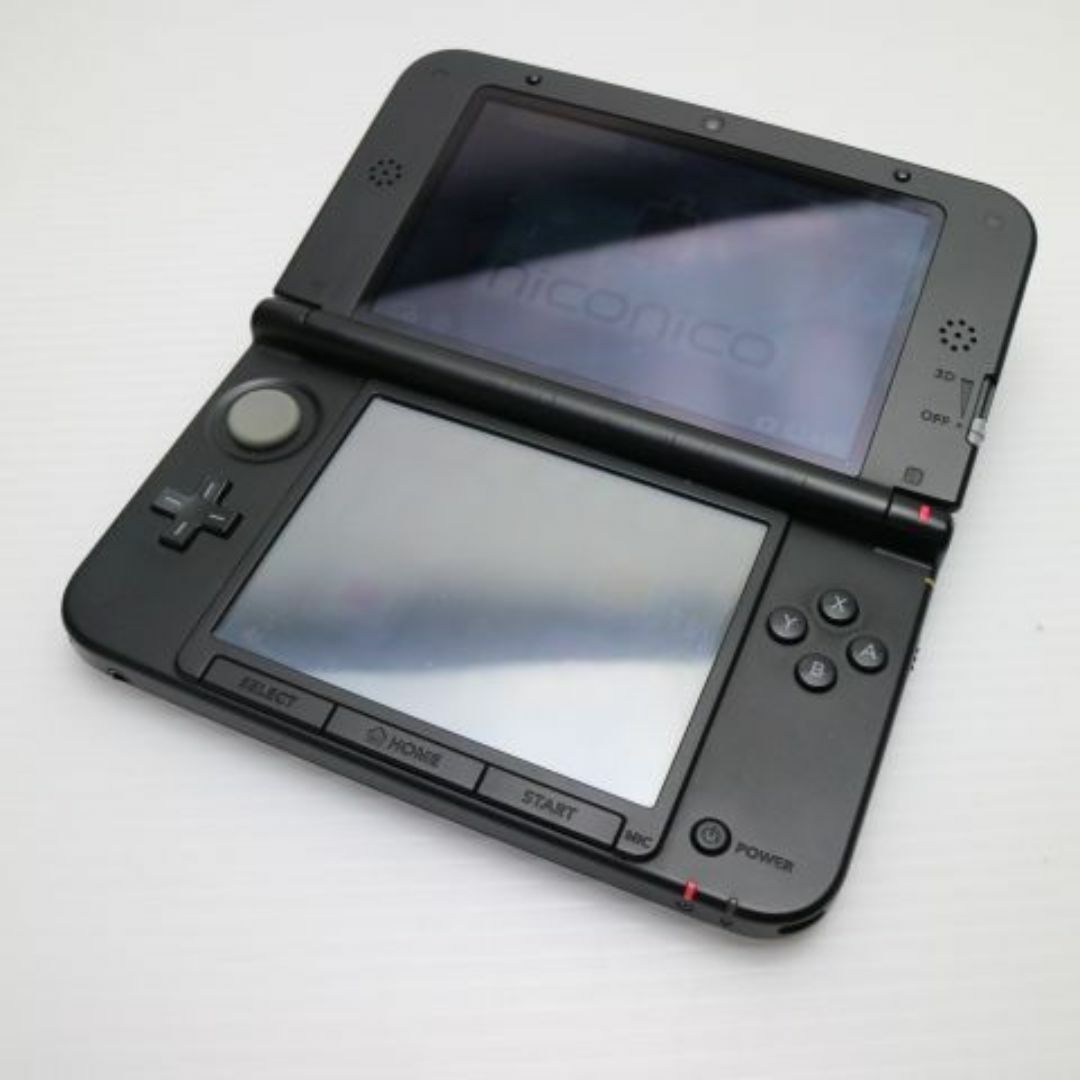 ニンテンドー3DS - 中古 ニンテンドー3DS LL ブラック M000の ニンテンドー3DS - 中古 ニンテンドー3DS LL ブラック M000の