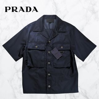 PRADA - prada 16aw 2016fw アロハシャツ オープンカラー ボタン PRADA - prada 16aw 2016fw アロハシャツ オープンカラー ボタン