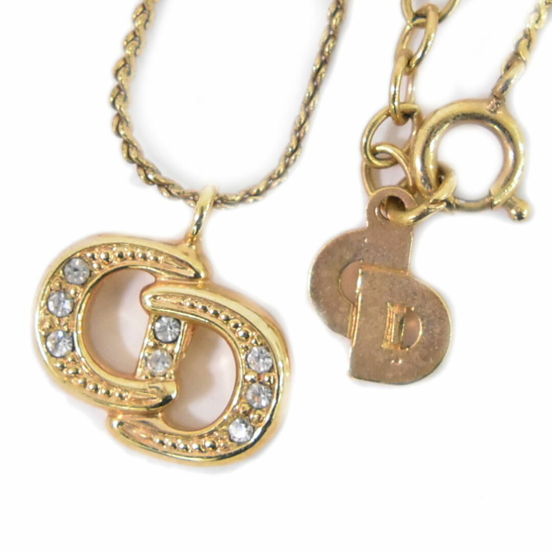 大人上品なおすすめコーデ - Dior Christian 本物 Dior Christian ディオール クリスチャン ネックレス(トップつき)