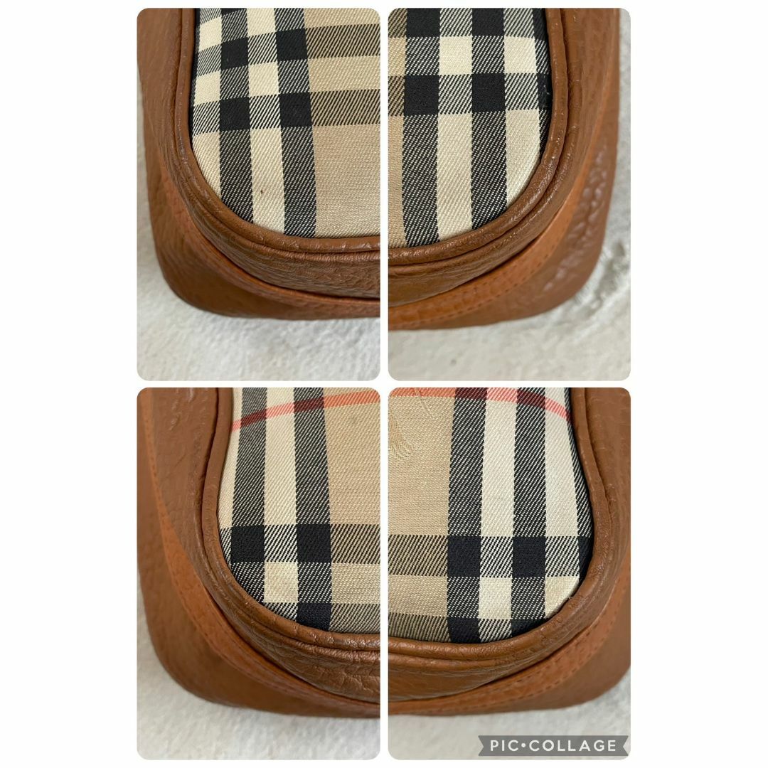BURBERRY - 【稀少デザイン/美品】 バーバリー ハンドバッグ BURBERRY - 【稀少デザイン/美品】 バーバリー ハンドバッグ