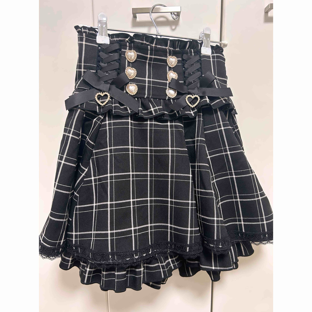 LIZ LISA - LIZLISA レースアップサスペンダー付スカパンの通販 LIZ LISA - LIZLISA レースアップサスペンダー付スカパンの通販