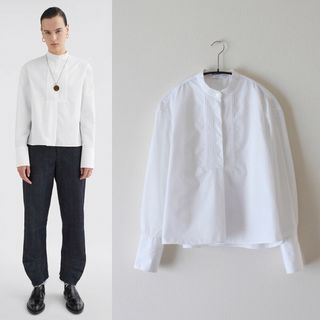 DANIELA GREGIS リバティ 花柄 Clementina スキッパーシャツ DANIELA GREGIS リバティ 花柄 Clementina スキッパーシャツ