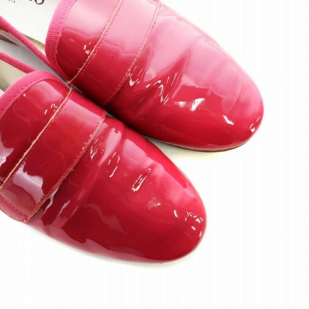 repetto - レペット ローファー ラウンドトゥ パテント レザー repetto - レペット ローファー ラウンドトゥ パテント レザー