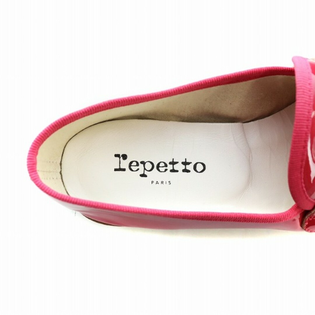 repetto - レペット ローファー ラウンドトゥ パテント レザー repetto - レペット ローファー ラウンドトゥ パテント レザー