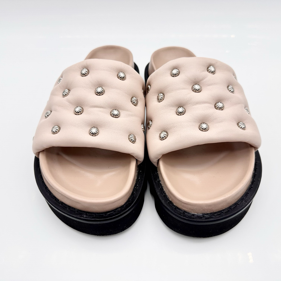 TOGA PULLA - 【極美品】トーガプルラ パフスタッズ サンダル TOGA PULLA - 【極美品】トーガプルラ パフスタッズ サンダル