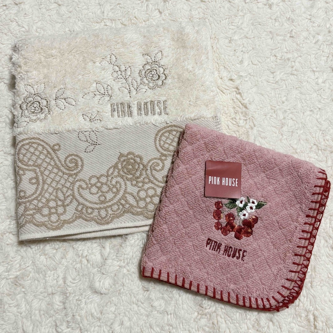 PINK HOUSE - 《未使用》PINKHOUSE ピンクハウス タオル PINK HOUSE - 《未使用》PINKHOUSE ピンクハウス タオル