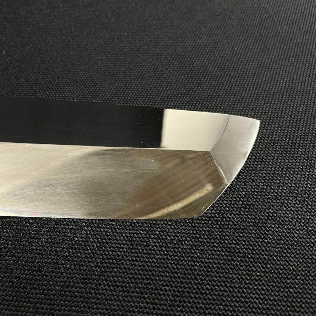 ほぼ未使用○丸越産業 鱧切り包丁○ 本焼き 鏡面仕上げ 黒檀柄 ほぼ未使用○丸越産業 鱧切り包丁○ 本焼き 鏡面仕上げ 黒檀柄