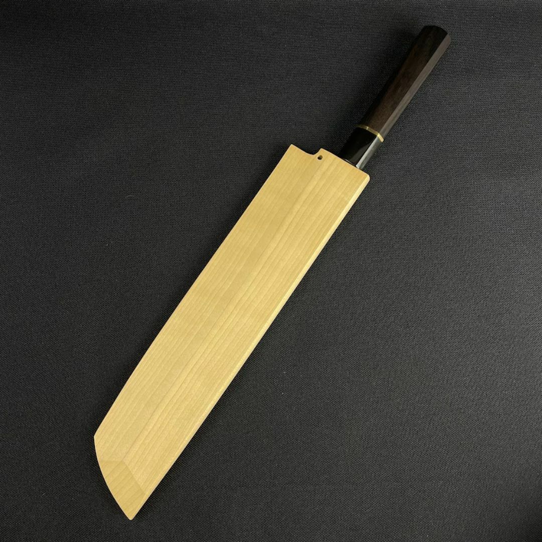 ほぼ未使用○丸越産業 鱧切り包丁○ 本焼き 鏡面仕上げ 黒檀柄 ほぼ未使用○丸越産業 鱧切り包丁○ 本焼き 鏡面仕上げ 黒檀柄