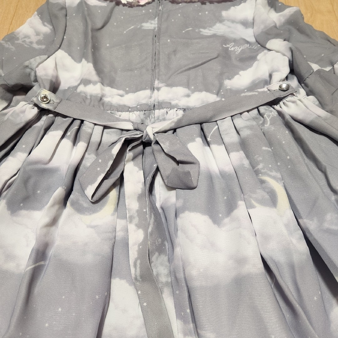 Angelic Pretty - 2点セット♡Misty Sky♡ワンピース&クリップ Angelic Pretty - 2点セット♡Misty Sky♡ワンピース&クリップ