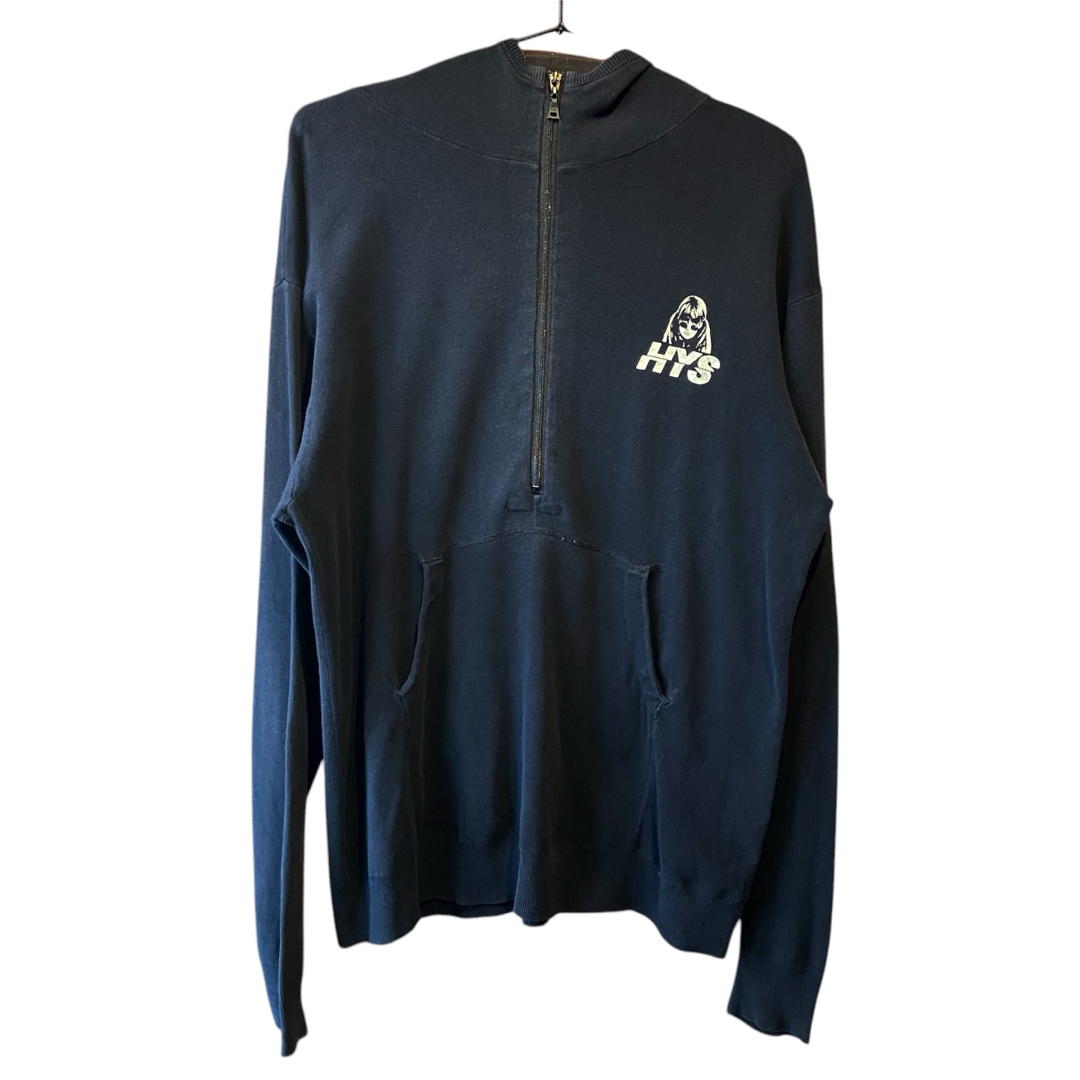 HYSTERIC GLAMOUR - HYSTERIC GLAMOUR ハーフジップパーカー HYSTERIC GLAMOUR - HYSTERIC GLAMOUR ハーフジップパーカー