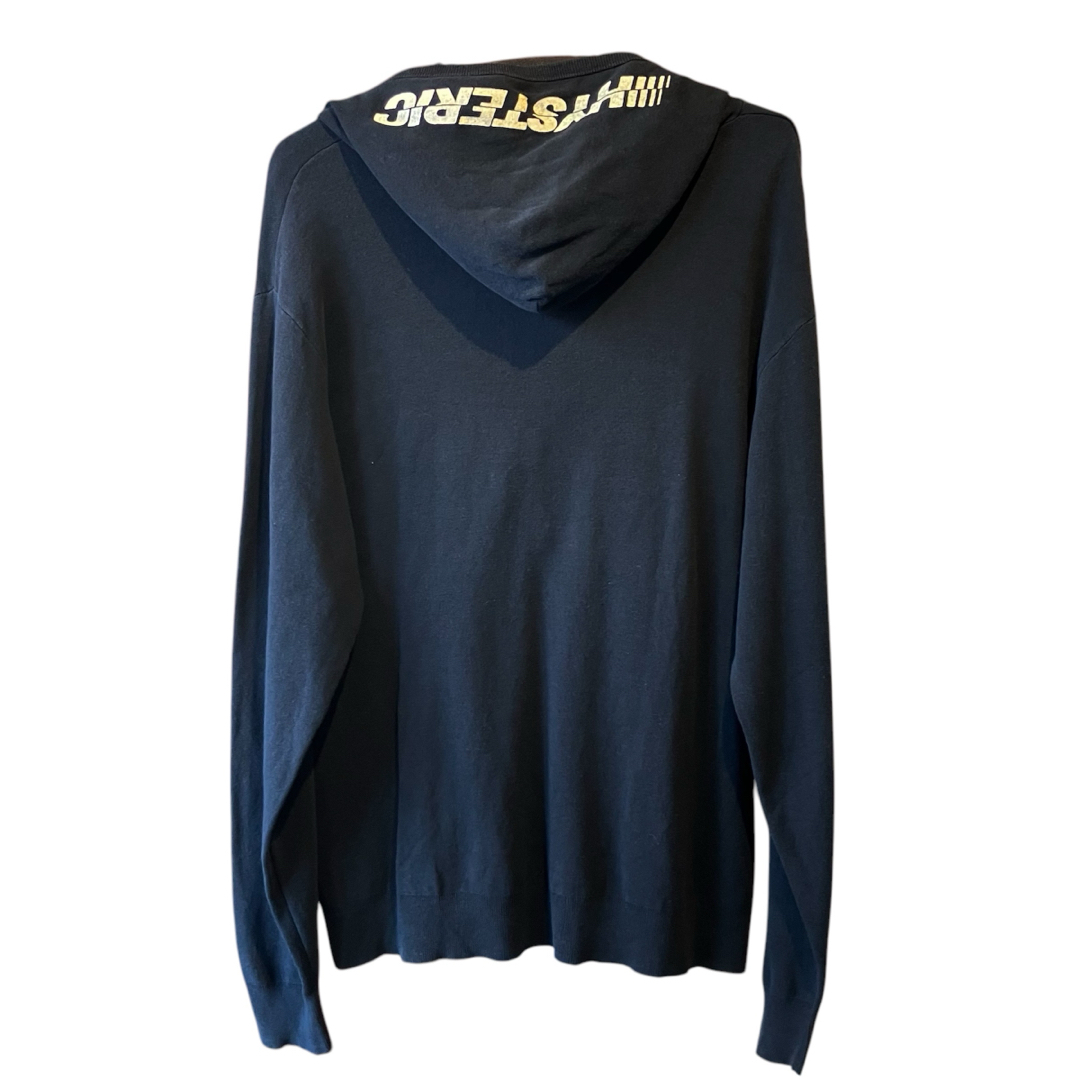 HYSTERIC GLAMOUR - HYSTERIC GLAMOUR ハーフジップパーカー HYSTERIC GLAMOUR - HYSTERIC GLAMOUR ハーフジップパーカー