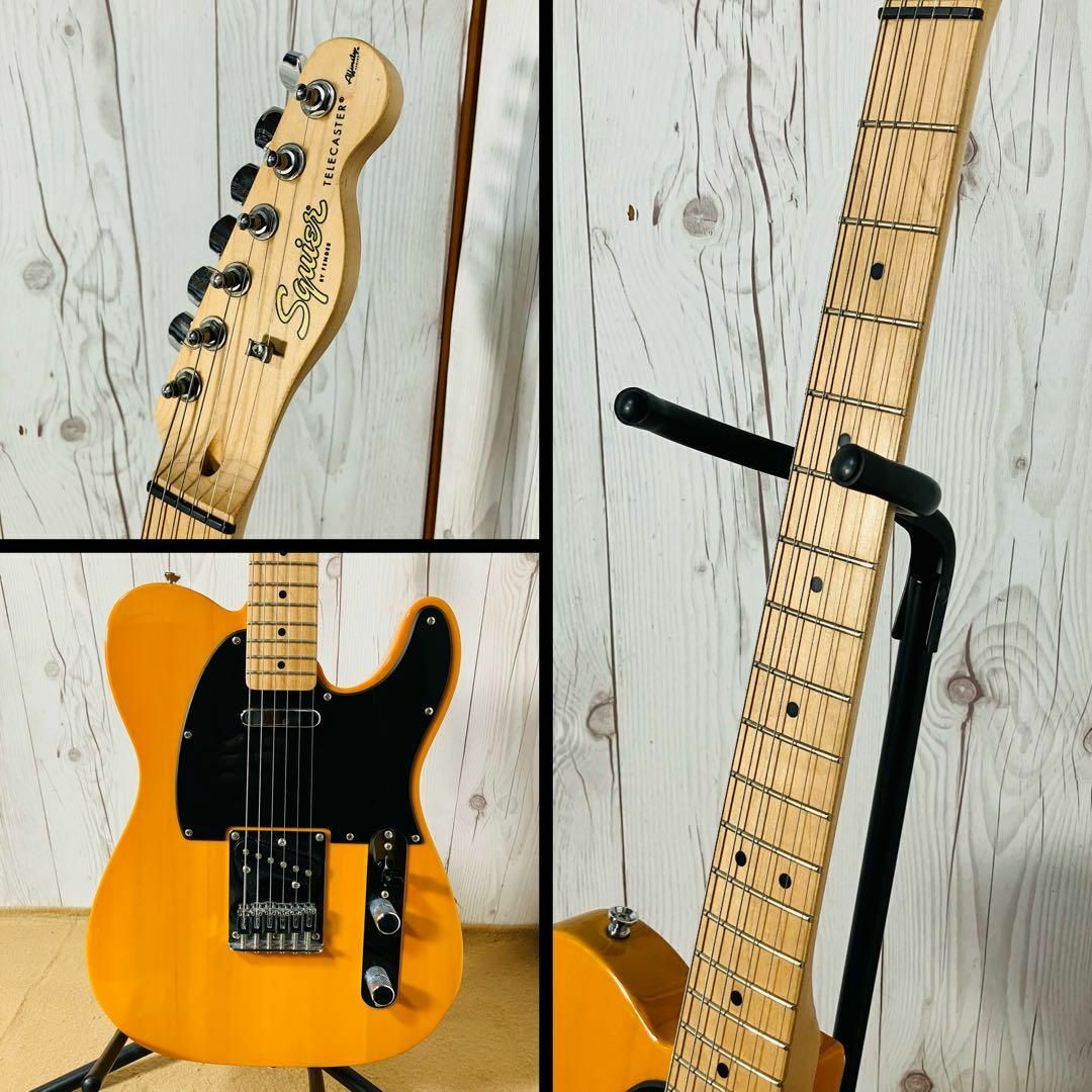 SQUIER - 美品 Squier Affinity エレキギター イエロー SQUIER - 美品 Squier Affinity エレキギター イエロー