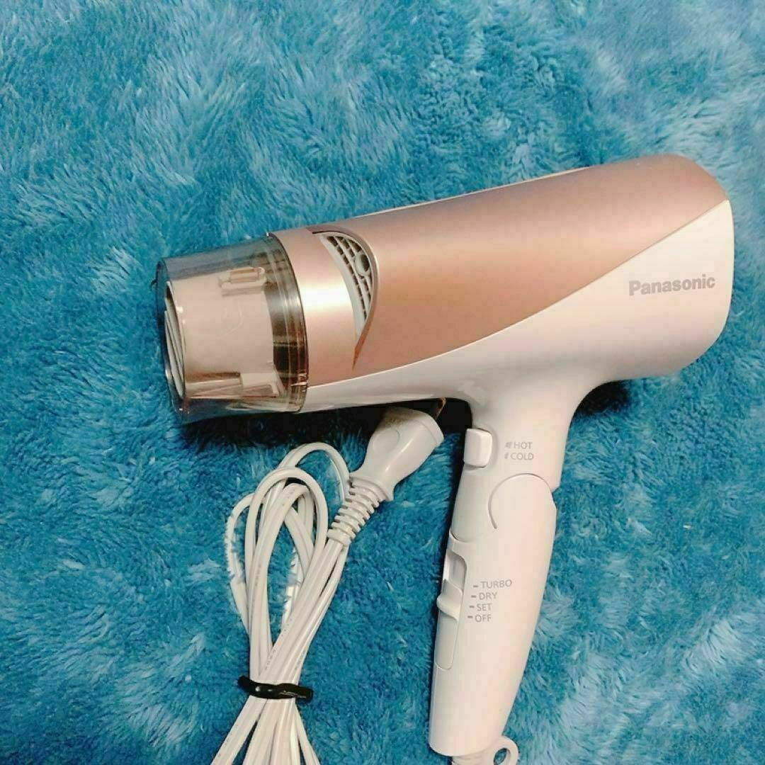 Panasonic - Panasonic EH-NE6J ドライヤー ペールピンク×白の Panasonic - Panasonic EH-NE6J ドライヤー ペールピンク×白の