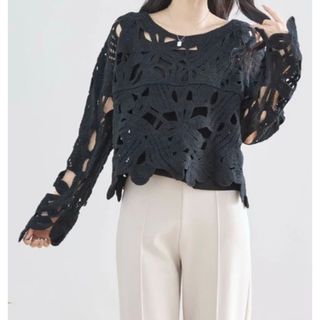 Oscalito オスカリート 定番レース長袖ニットの通販|ラクマ Oscalito オスカリート 定番レース長袖ニットの通販|ラクマ
