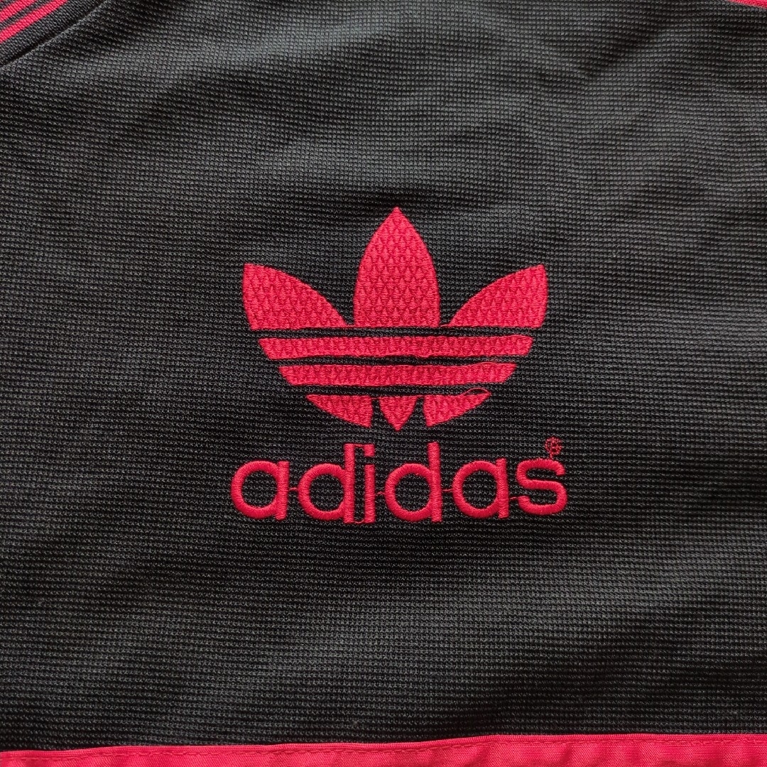 adidas - 80sアディダスゲームシャツトレフォイル両面刺繍バイ adidas - 80sアディダスゲームシャツトレフォイル両面刺繍バイ