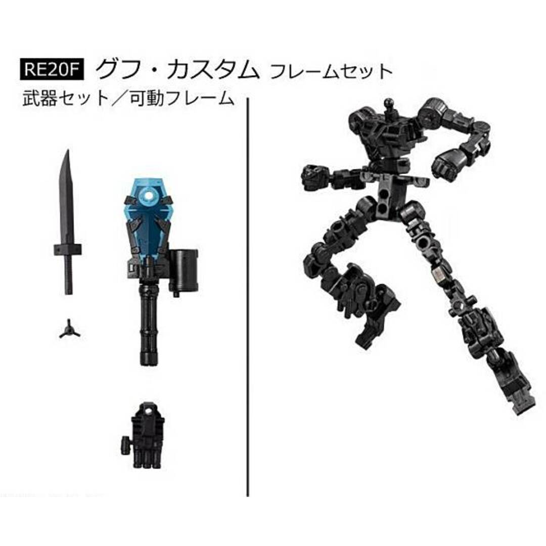 【RE20F グフ・カスタム フレームセット】機動戦士ガンダム GフレームFA 第08MS小隊 SPECIAL SELECTION エンタメ/ホビーのアニメグッズ(その他)の商品写真