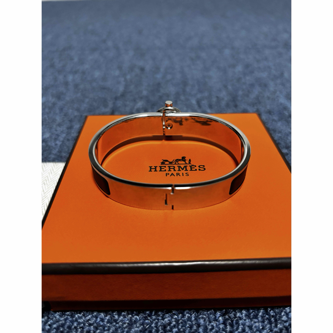 HERMES - HERMES エルメス バングル クリック ブレスレット HERMES - HERMES エルメス バングル クリック ブレスレット